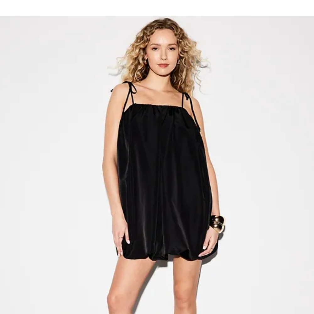 ♥️Women’s The Occasion By Old Navy Taffeta Bubble Mini Dress. Size - Large *NEW*
